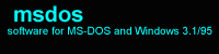 MS-DOS/Windows Software Catalog