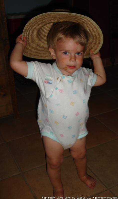 Sunhat Posing