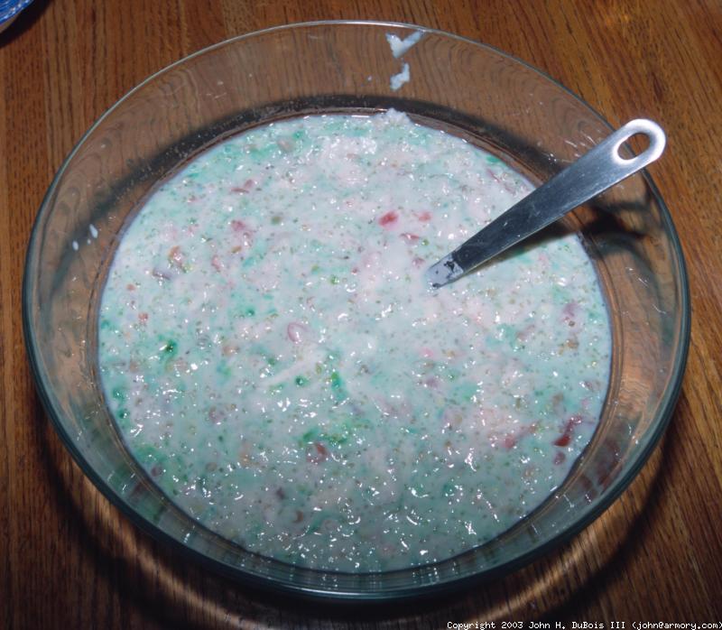 Sandy's Tapioca Barf