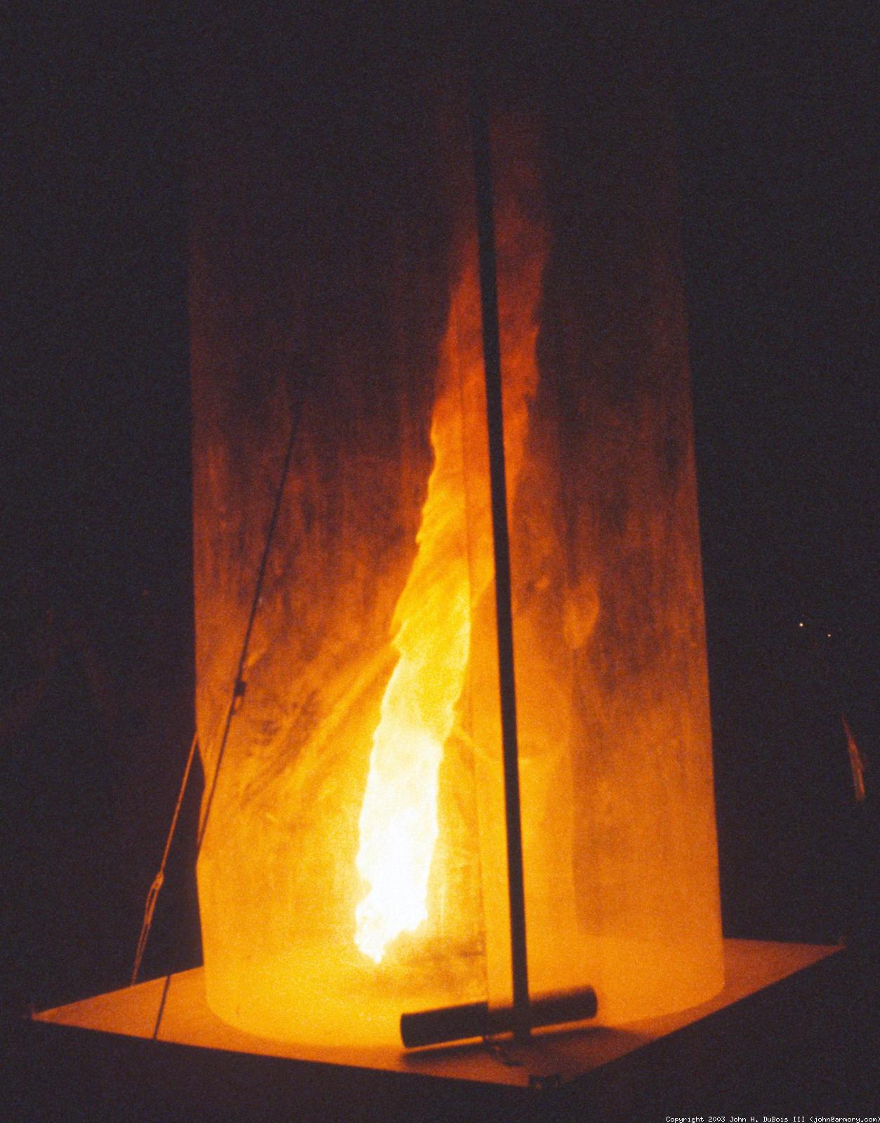 Fire Vortex Cylinder