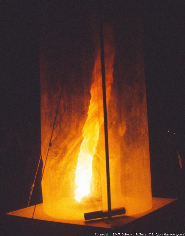 Fire Vortex Cylinder