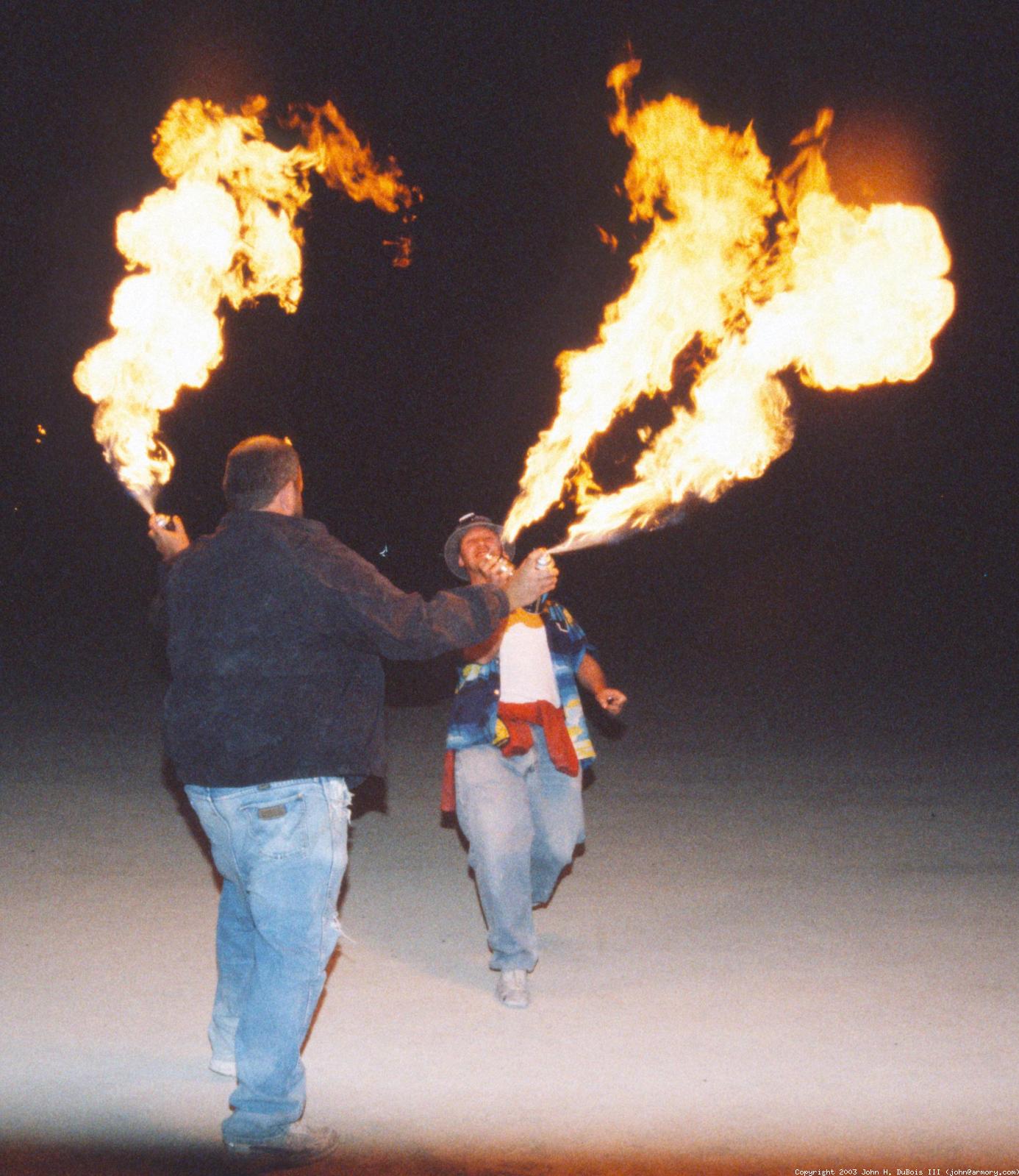 Flamethrower Duel
