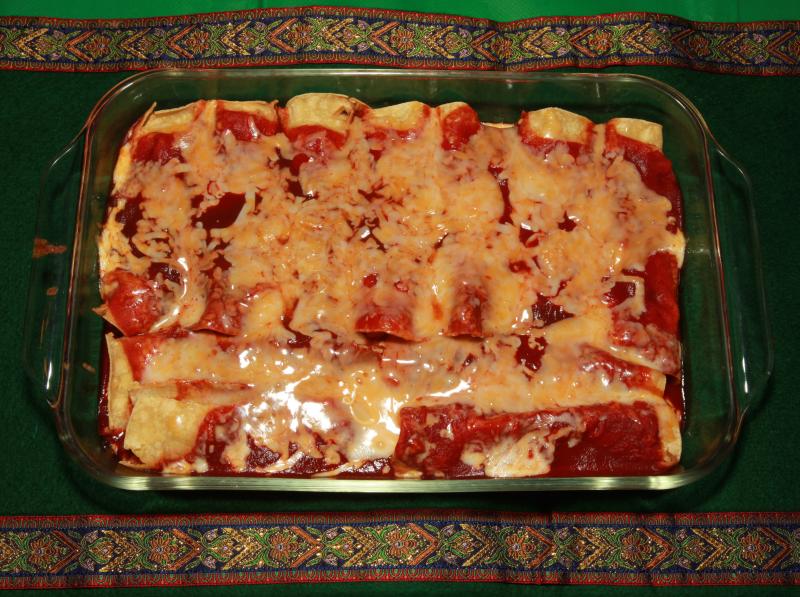 Walnut Savory Enchiladas