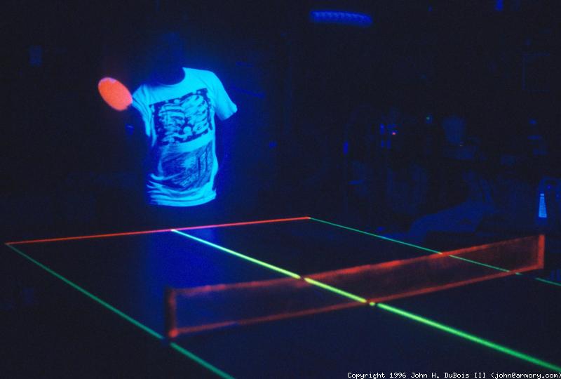 Black Light Ping Pong