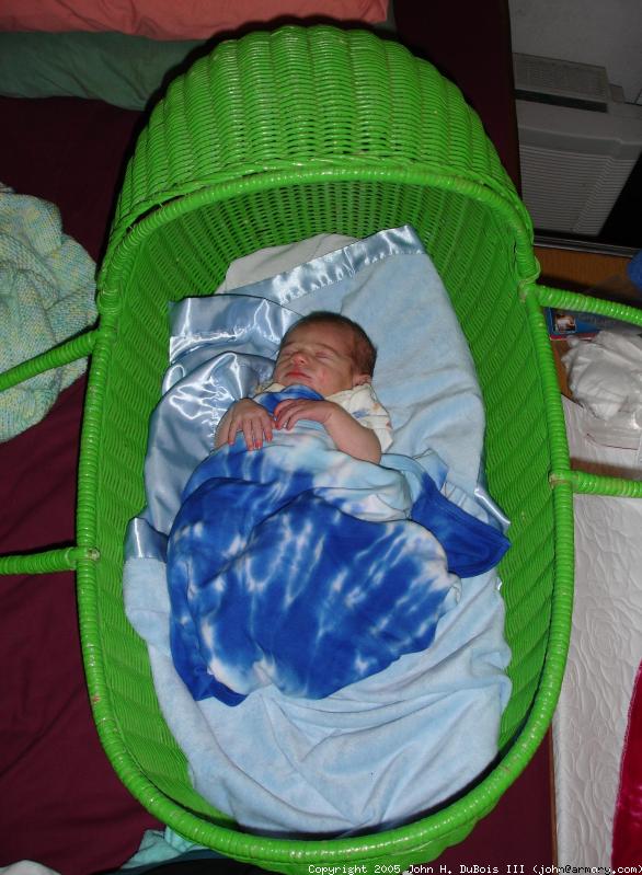 John in Bassinet