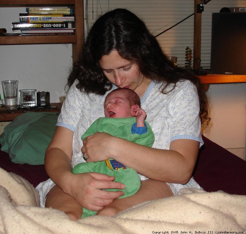 Irene & John on Bed