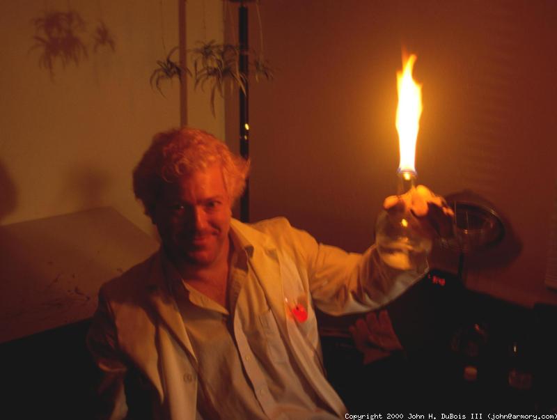 Frozen Butane Experiment 1