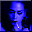 Blue Spooky Woman