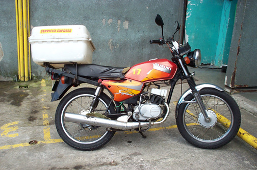 suzuki delivery bike