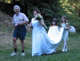 Eli & Irene Walk Down the Aisle