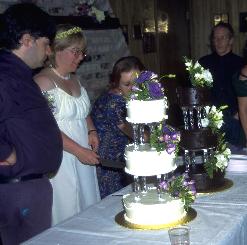 Bela & Sandy & wedding cake