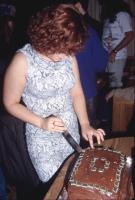 Alicia Cutting Cake