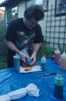 John tie-dying