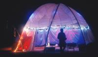 Fluorescent Tent