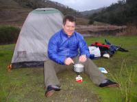 John Making Dinner