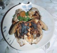 Broiled Chicken with Garlic-Lemon Jus