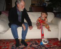 With Grandpa