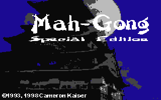 [Mah-Gong Title Screen]